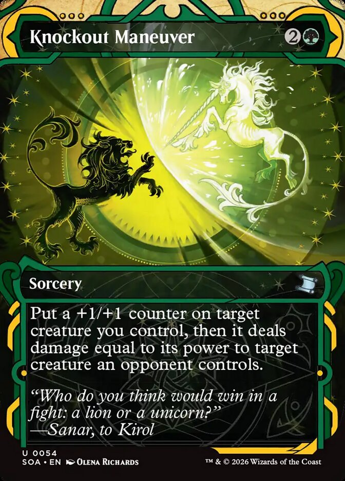 Knockout Maneuver - carta Magic The Gathering