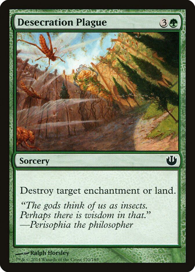 Desecration Plague - carta Magic The Gathering