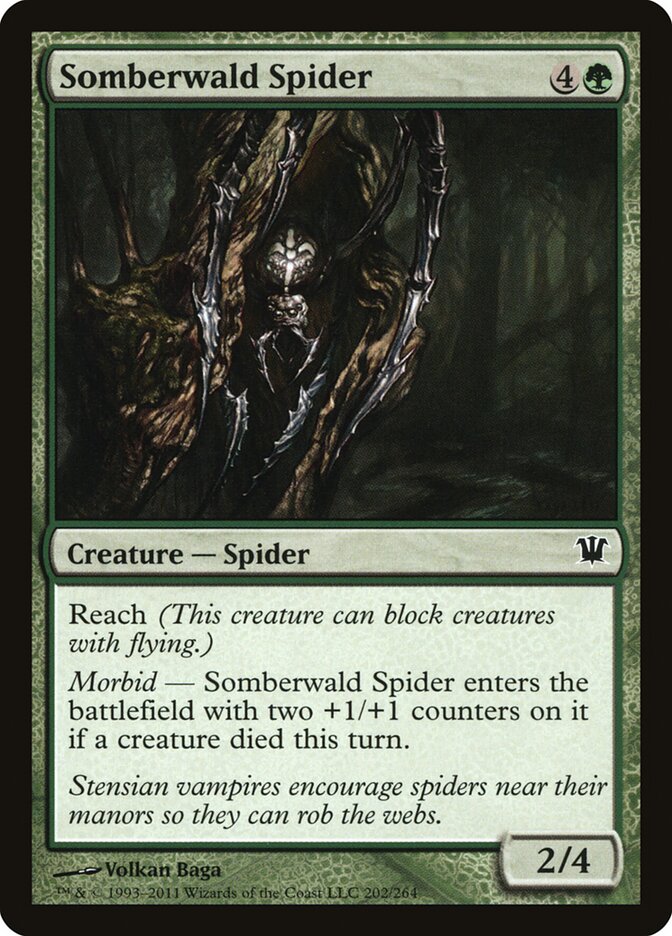 Somberwald Spider - carta Magic The Gathering