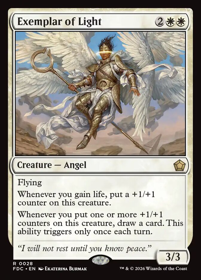 Exemplar of Light - carta Magic The Gathering