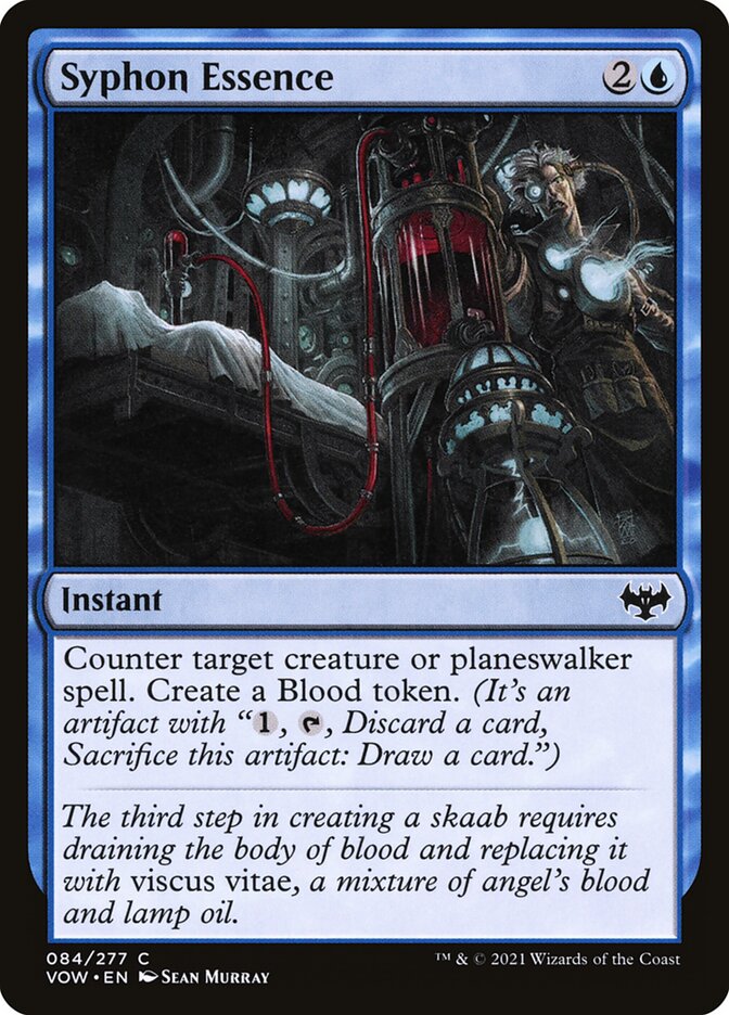 Syphon Essence - carta Magic The Gathering