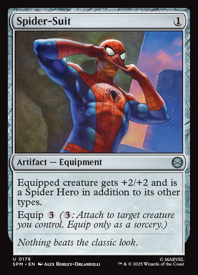 Spider-Suit - carta Magic The Gathering