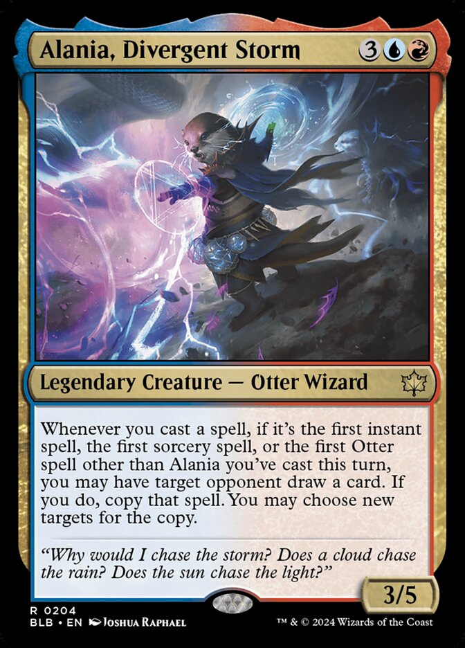Alania, Divergent Storm - carta Magic The Gathering