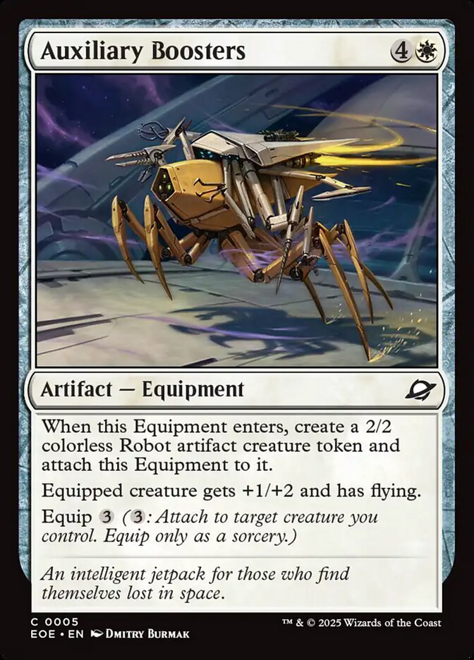 Auxiliary Boosters - carta Magic The Gathering