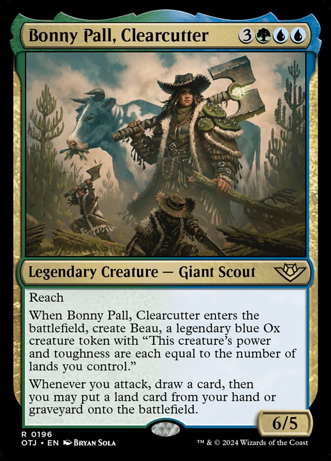 Bonny Pall, Clearcutter - carta Magic The Gathering