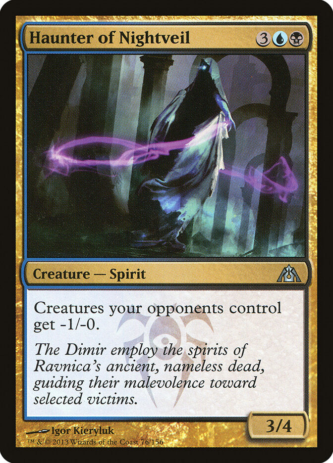 Haunter of Nightveil - carta Magic The Gathering