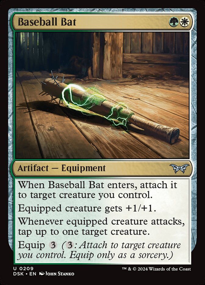 Baseball Bat - carta Magic The Gathering