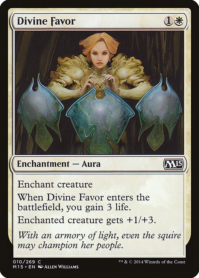 Divine Favor - carta Magic The Gathering