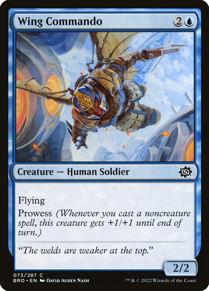 Wing Commando - carta Magic The Gathering