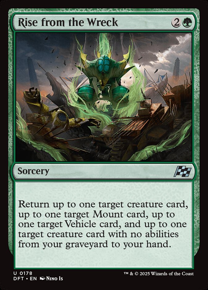 Rise from the Wreck - carta Magic The Gathering