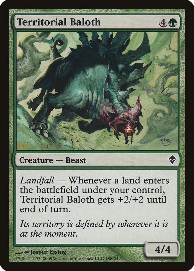 Territorial Baloth - carta Magic The Gathering