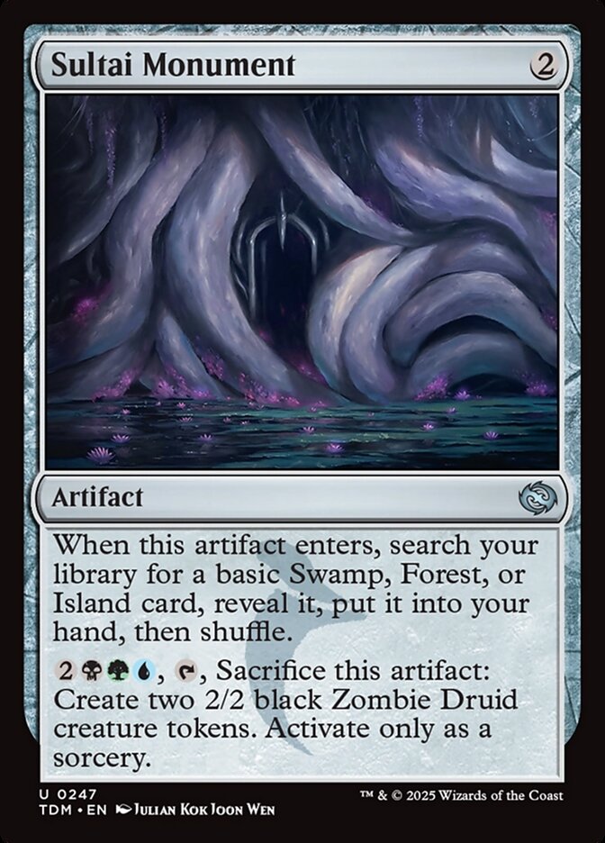 Sultai Monument - carta Magic The Gathering