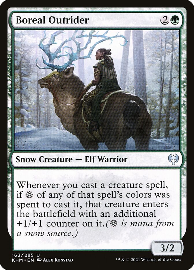 Boreal Outrider - carta Magic The Gathering