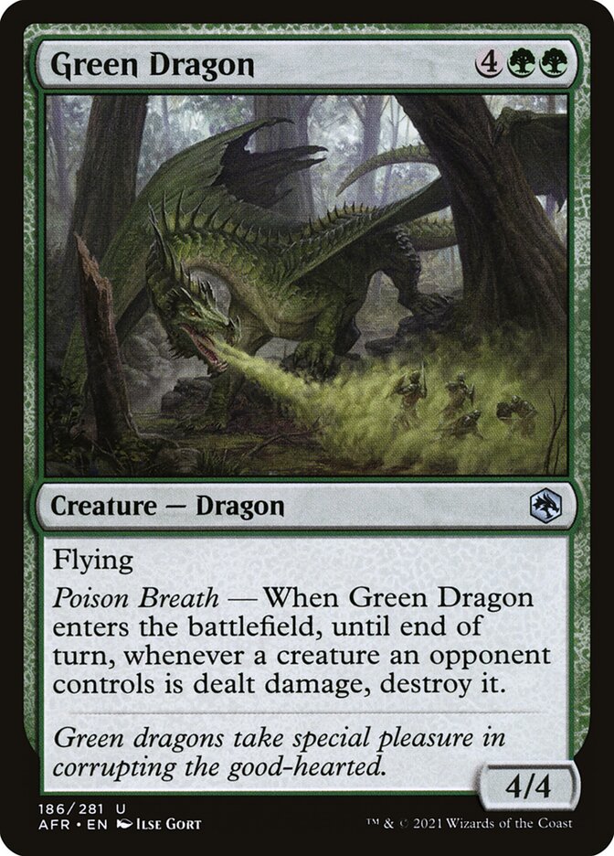 Green Dragon - carta Magic The Gathering
