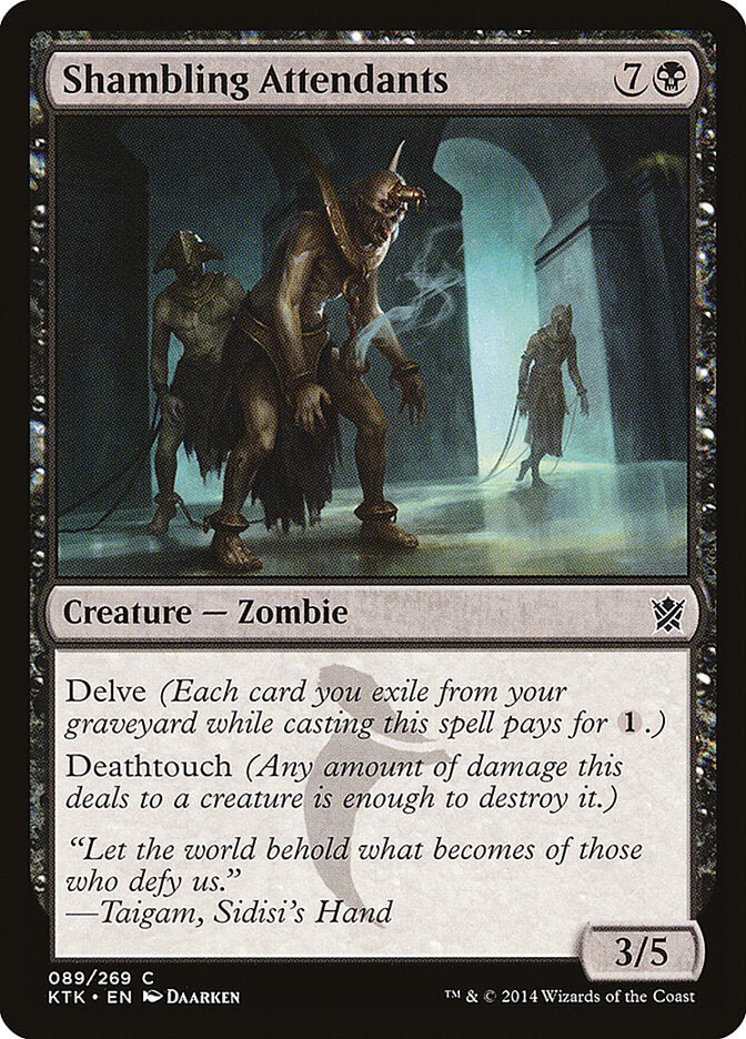 Shambling Attendants - carta Magic The Gathering