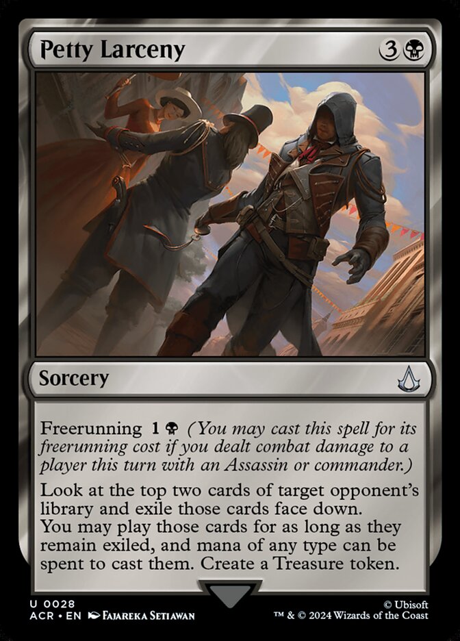Petty Larceny - carta Magic The Gathering