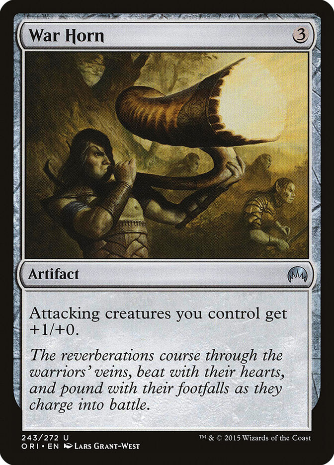 War Horn - carta Magic The Gathering