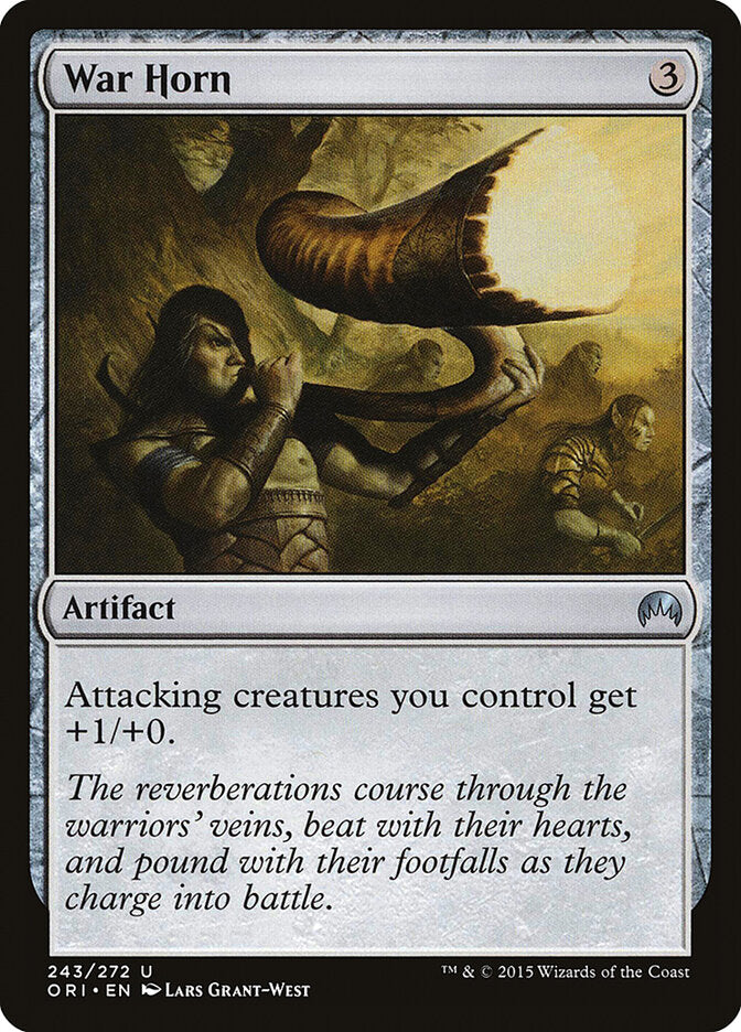 War Horn - carta Magic The Gathering