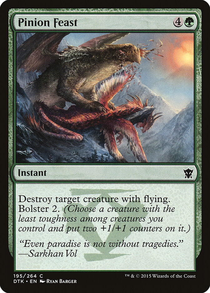 Pinion Feast - carta Magic The Gathering