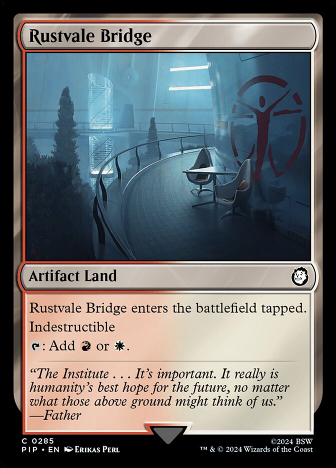 Rustvale Bridge - carta Magic The Gathering