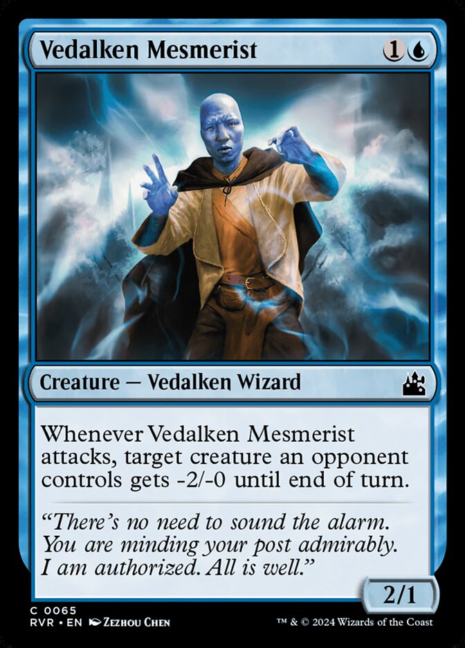 Vedalken Mesmerist - carta Magic The Gathering