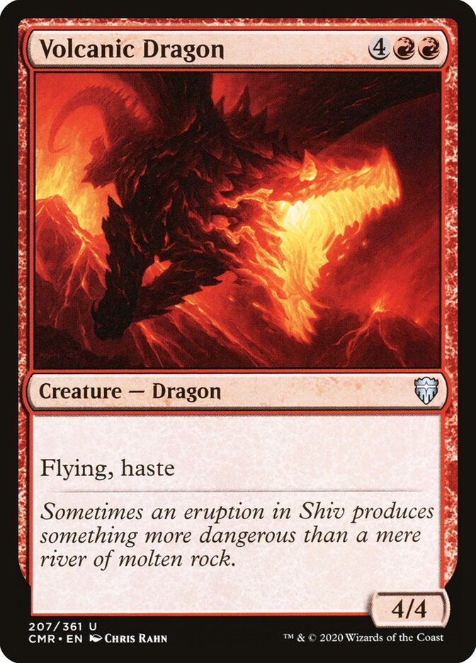 Volcanic Dragon - carta Magic The Gathering