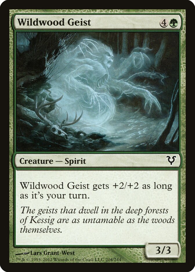 Wildwood Geist - carta Magic The Gathering