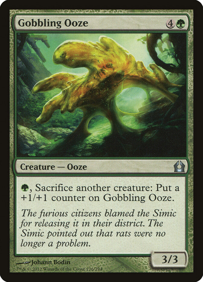 Gobbling Ooze - carta Magic The Gathering