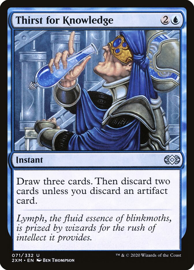 Thirst for Knowledge - carta Magic The Gathering