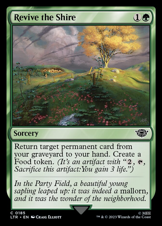 Revive the Shire - carta Magic The Gathering
