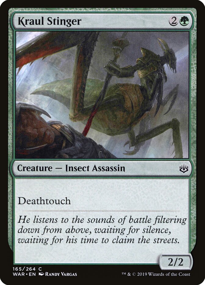Kraul Stinger - carta Magic The Gathering