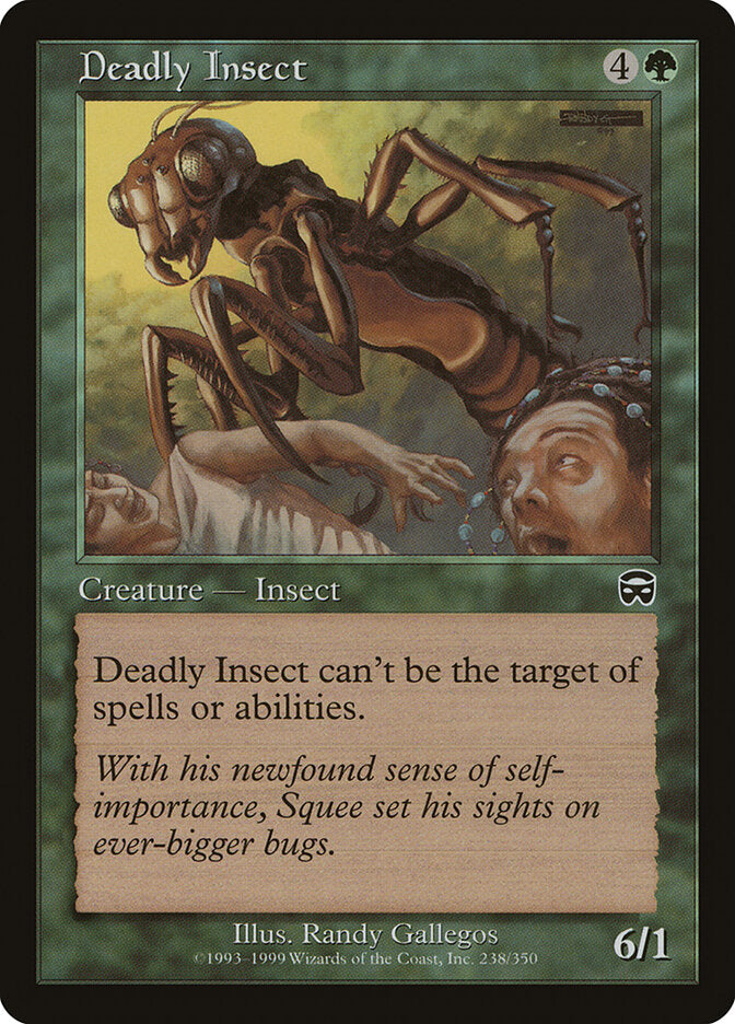Deadly Insect - carta Magic The Gathering