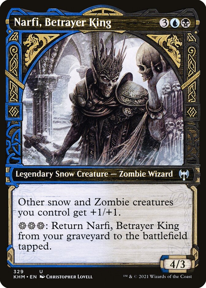 Narfi, Betrayer King - carta Magic The Gathering