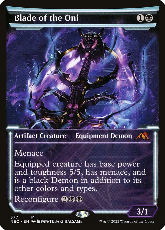 Blade of the Oni - carta Magic The Gathering
