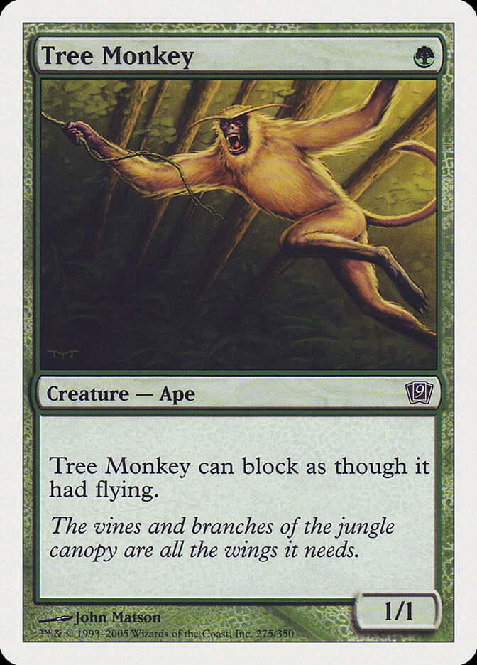 Tree Monkey - carta Magic The Gathering