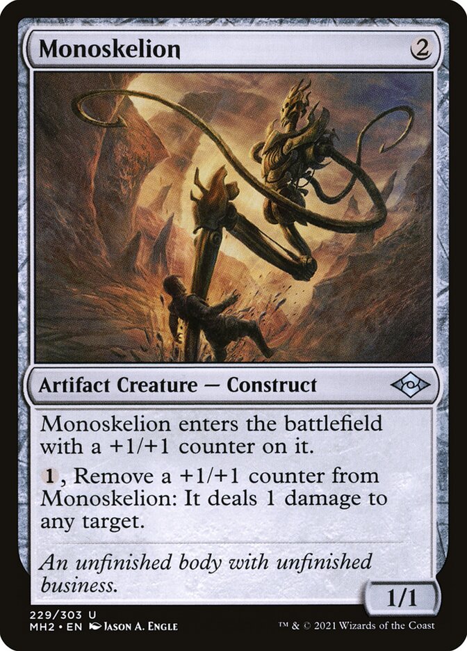Monoskelion - carta Magic The Gathering