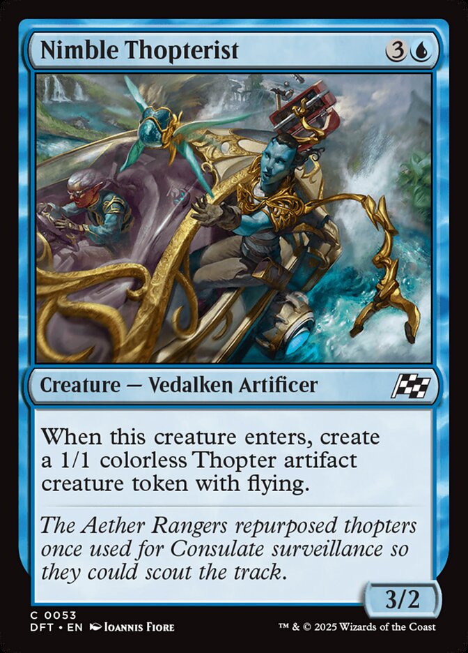 Nimble Thopterist - carta Magic The Gathering