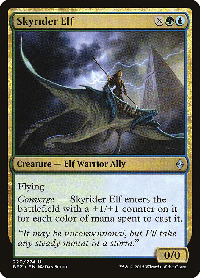 Skyrider Elf - carta Magic The Gathering