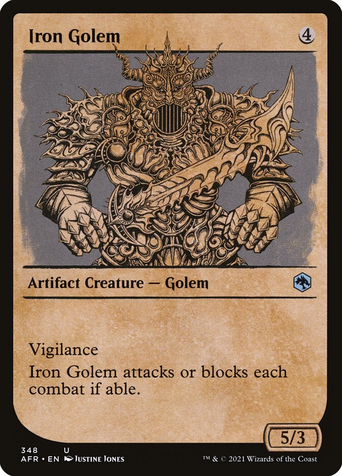 Iron Golem - carta Magic The Gathering