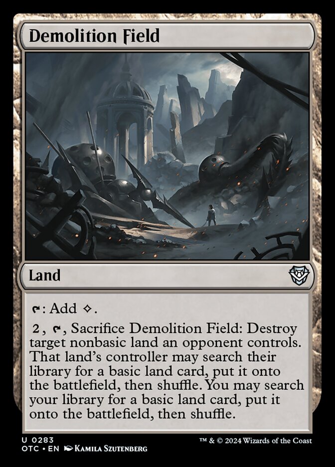 Demolition Field - OTC-283-NF-STD