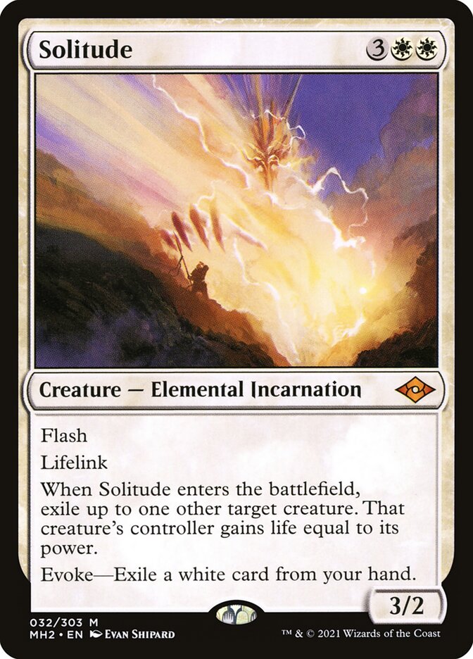 Solitude - carta Magic The Gathering