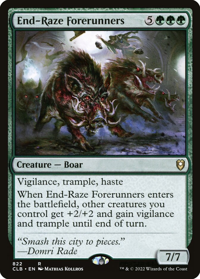 End-Raze Forerunners - carta Magic The Gathering