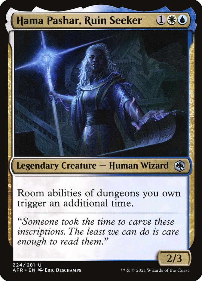 Hama Pashar, Ruin Seeker - carta Magic The Gathering