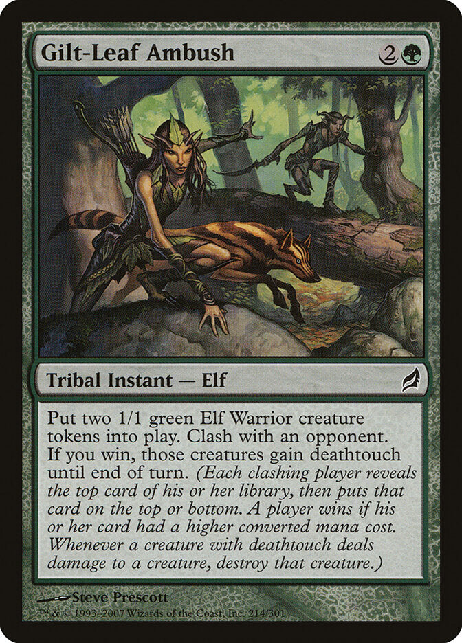 Gilt-Leaf Ambush - carta Magic The Gathering