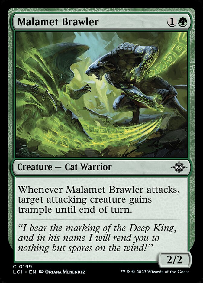 Malamet Brawler - carta Magic The Gathering
