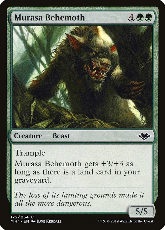 Murasa Behemoth - carta Magic The Gathering