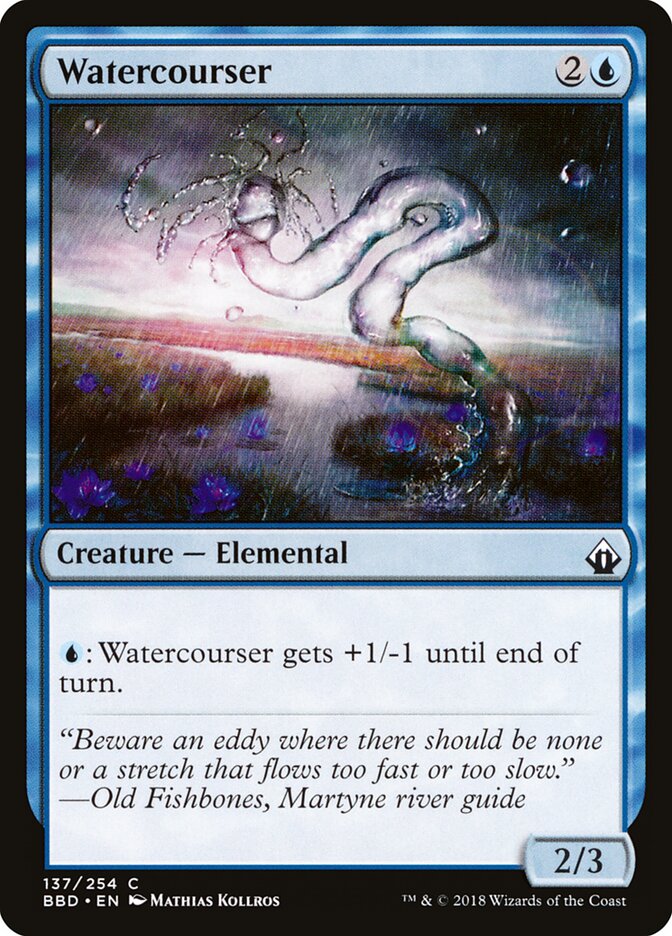 Watercourser - carta Magic The Gathering