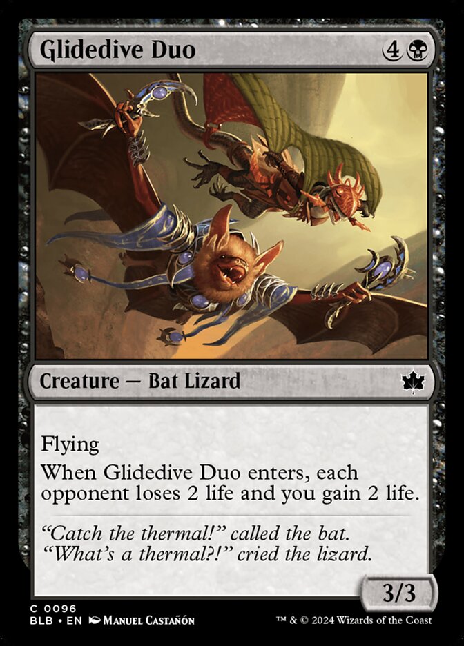 Glidedive Duo - carta Magic The Gathering