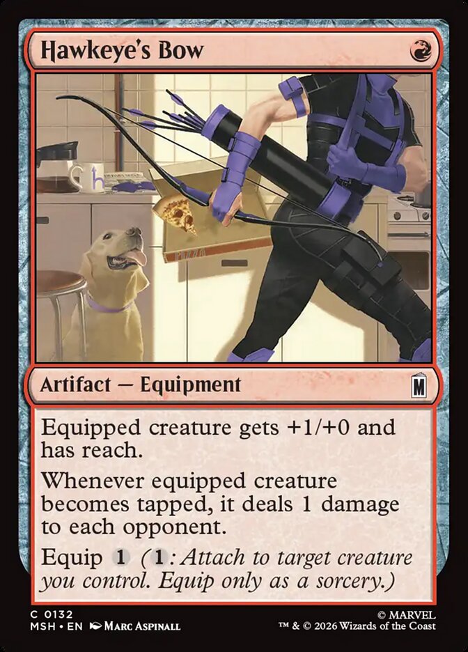 Hawkeye's Bow - carta Magic The Gathering