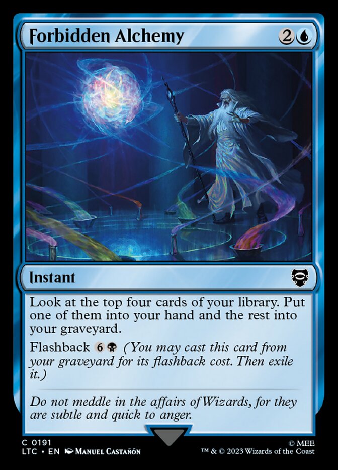 Forbidden Alchemy - carta Magic The Gathering